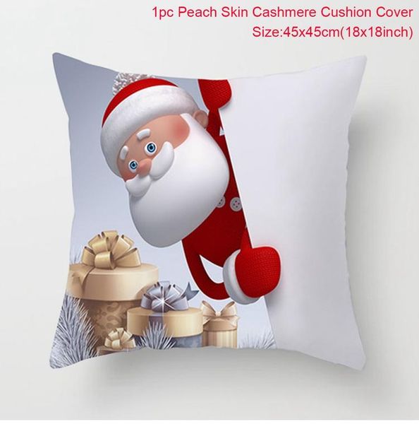 

christmas cushion cover merry christmas decoration for home christmas ornaments sofa decor 2020 xmas gifts new year decor 2021 bbytiz
