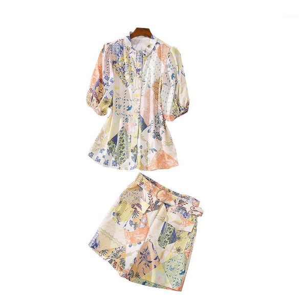 

ja600413 fashion women's sets 2020 runway european design party style women's clothing1, White