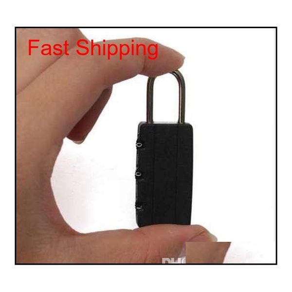 

black security combination locks travel luggage bag padlock gym l qyljzq sports2010