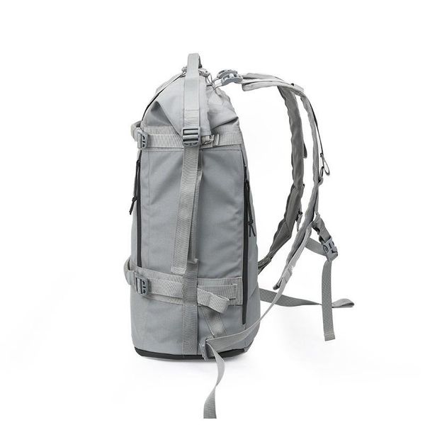 

outdoor men backpack casual multi function large capacity lapbag hiking travel backpack trend british style black gray bbyfvl alice_bag