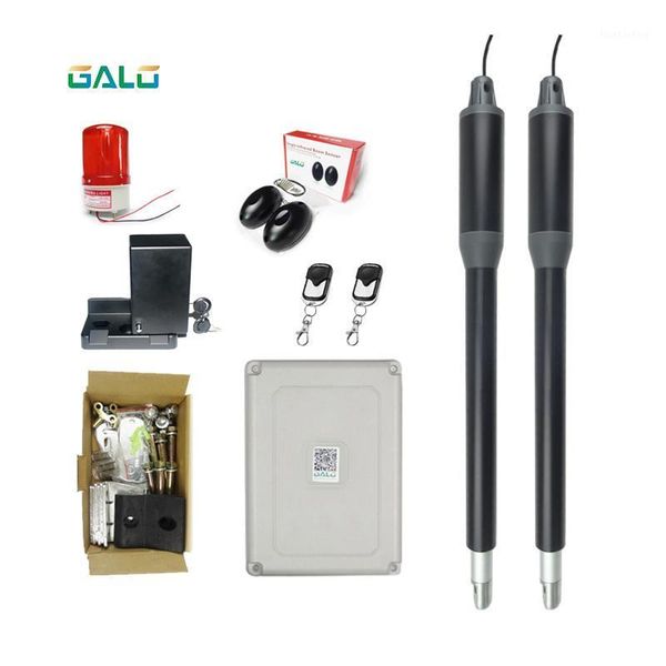 

fingerprint access control security automatic electric swing gate door opener motor with lock kits optional1