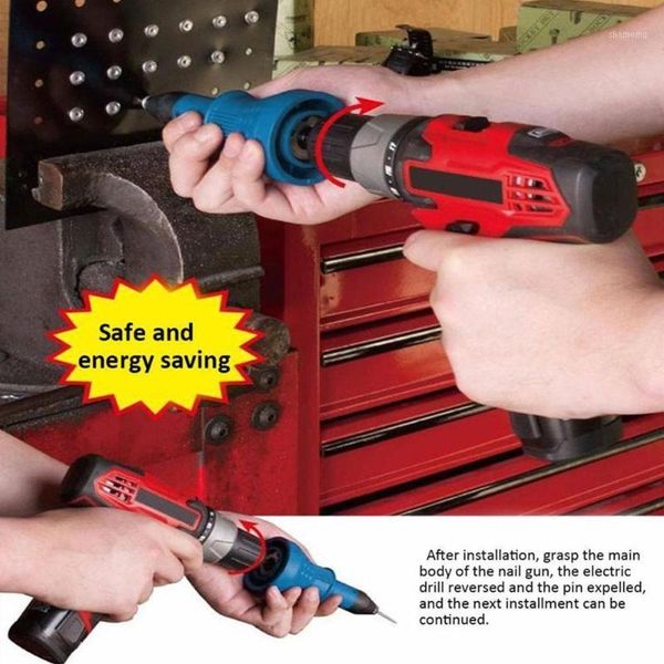 

accessories diy custom electric rivet nut gun riveting tool cordless drill adapter accessories1