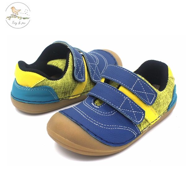 

tong le pao casual leather toe against the boys playing autumn children shoes, Black;red