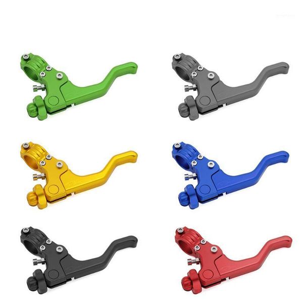 

cnc aluminum left 7/8 inch handlebar clutch lever for pit dirt bike motorcycle atv with standard 22mm handlebars 6 color options1