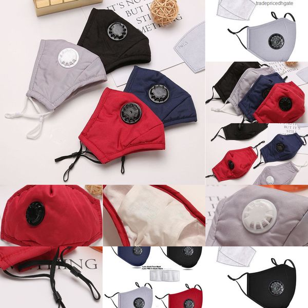 

with masks color cartoon fashion designer mask face washable carbon filter bre d1y2