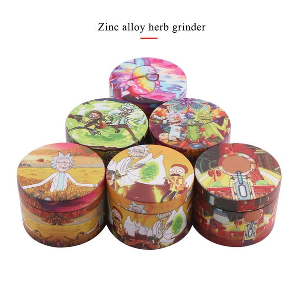 

herb grinder 4 piece grinder zinc alloy grinder for herbs with pollen catcher