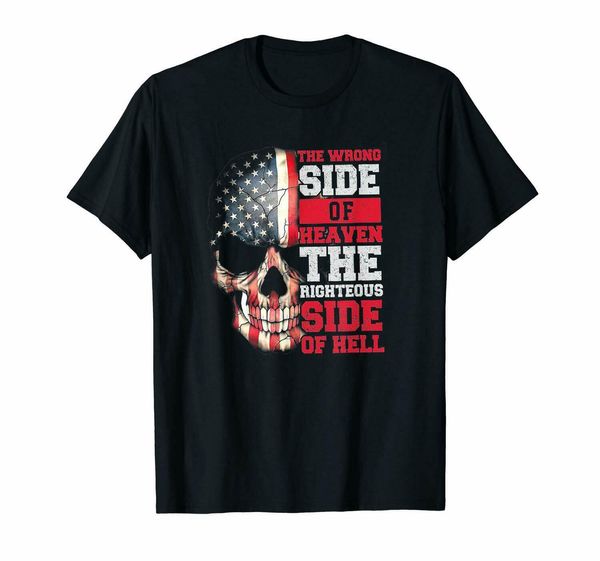 

sport the wrong side of heaven the righteous side of hell black men 2019 summer round neck men hipster cool o neck casual t shirt