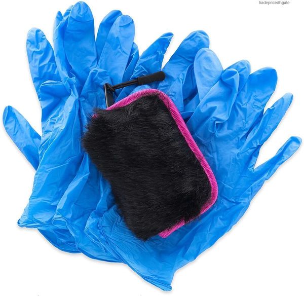 

gloves case nitrile with of 5 pairs travel (pink) 3ovkj