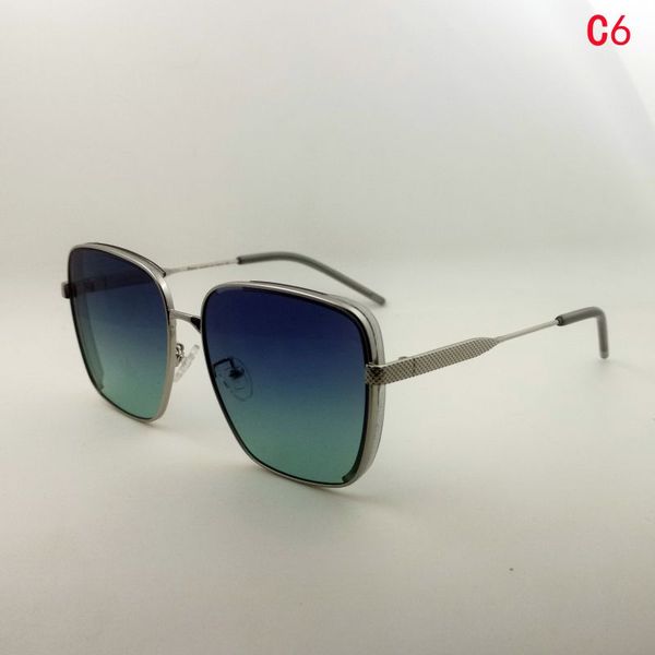 

europe and america personality trend square metal sunglasses fashion man woman uv400 rectangle goggle adumbral driver des lunettes de soleil, White;black