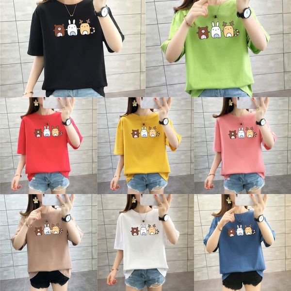 

oonfp футболки летней одежды 14 неполная средняя школа одежды 15 молодых девушек 12-18 top старый короткий рукав 13 16 верхних студентов лет, White