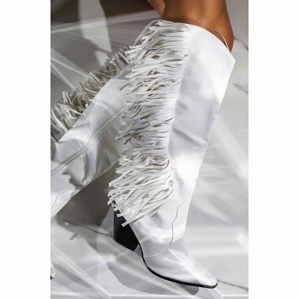 

2 color 2020 new women boots classic tassel autumn women high heels platform ladies boots large size 34-43 #333l, Black