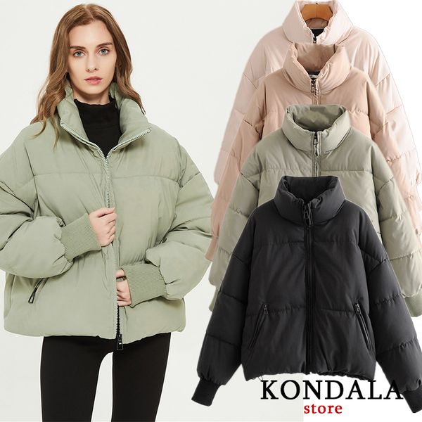 

kondala autumn winter za women jaets thien streetwear oversized parkas long batwing sleeve poets female coats mujer, Black