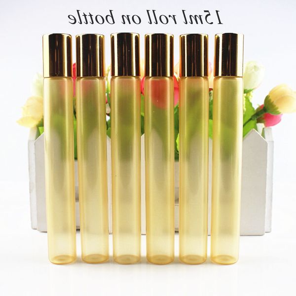 

15 ml glass bottles of essential oil