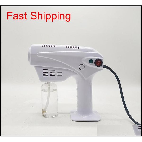 

handheld blue light nano steam gun atomization disinfection fog machine hair spray machine household cleaning too qyljin toys2010