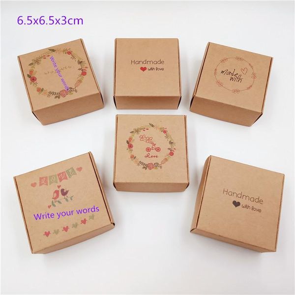

20 pcs 6.5x6.5x3cm gift box wedding decoration baby shower candy packaging box cartons chocolate party wedding gifts for guests1