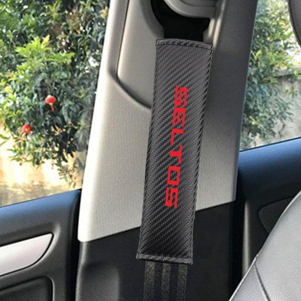 

автокресло ремень плеча pad для ремня безопасности kia seltos автомобилей чехлы аксессуары для интерьера