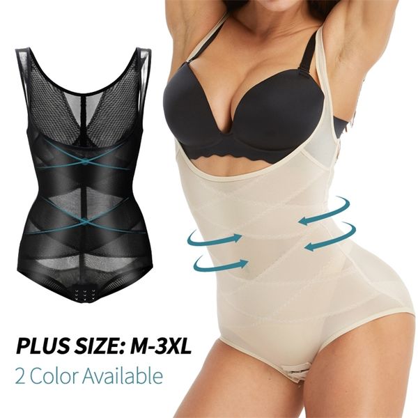 

waist trainer faja shapers women corset modeling strap slimming underwear body shapewear slimming belt corrective underwear 201222, Black;white