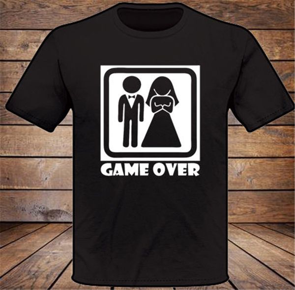 

game over married t-shirt funny mens womens xmas christmas gift present loose size tee shirt sport hooded sweatshirt hoodie