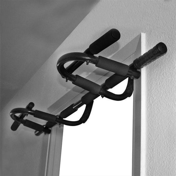 

black steel fitness horizontal bar exercise training horizontal bar exercise muscles portable and easy to install