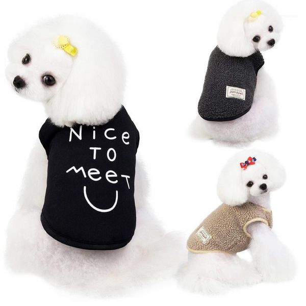 

2020 pet winter plush two-faced vest coat dog costumes pet cat clothes vest shirt dog clothes winter ubranka dla psa1