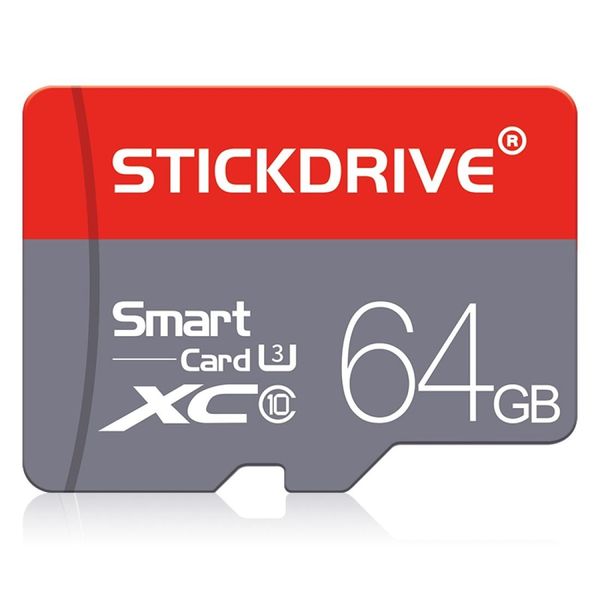 

stickdrive 64gb u3 red and grey tf memory card
