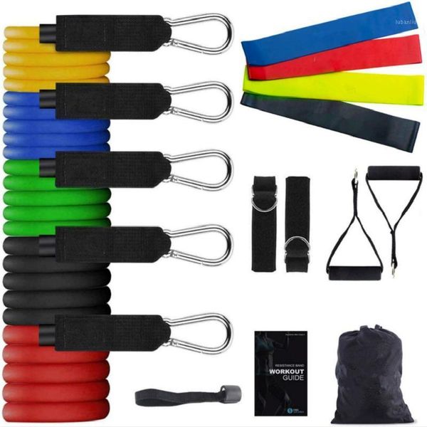 

resistance bands 15pcs/set fitness rubber band elastic yoga set hip circle expander gym booty home workout1