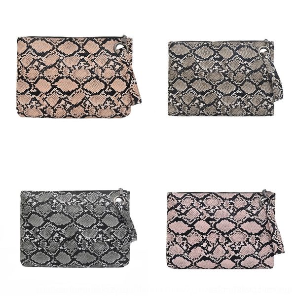 

0aafo texture korean style spring envelope summer new fashionable serpentine 2019 hand-held bag hand carry hand hand-held and envelope bag c