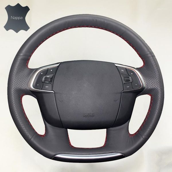 

car steering wheel cover for c4 c4l 2011-2020 ds4 do not fade handlebar braid on the steering wheel1