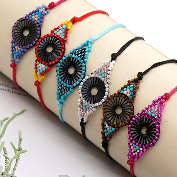 

go2boho evil eye bracelet women miyuki pulseras femme jewelry friendship bracelets handmade jewellery bulk itmes wholesale, Golden;silver
