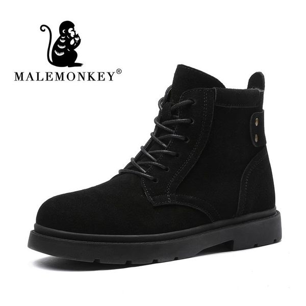 

boots women winter female shoes 2021 autumn fashion ankle booties casual slip-on low heel ladies 942704, Black