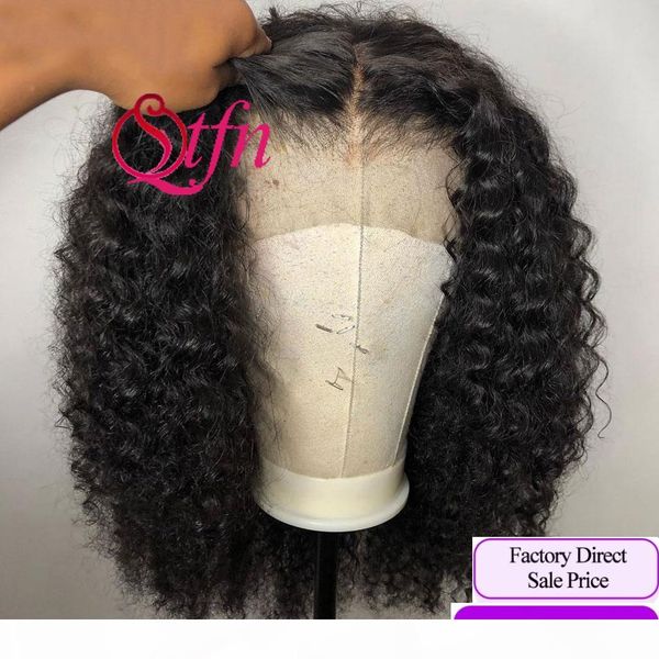 

virgin hair 4x4 lace closure wig curly wigs preplucked with baby hair brazilian indian malaysian hair wigs, Black;brown