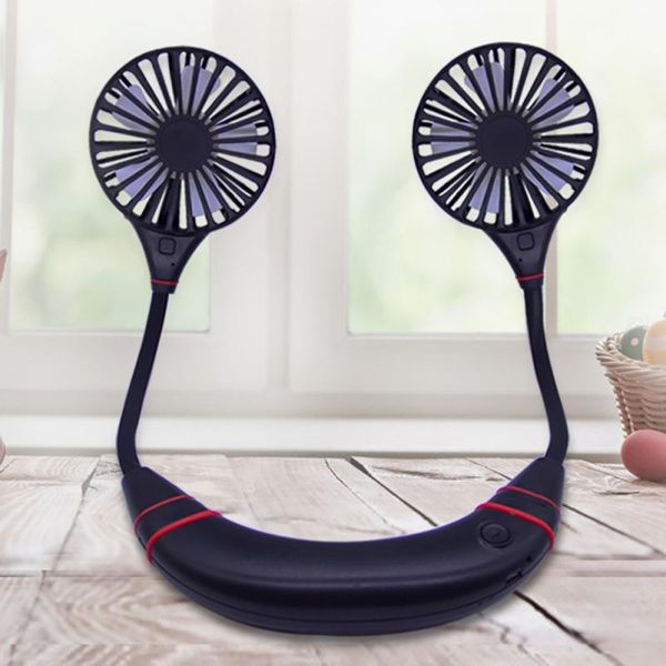 

outdoor fitness equipment portable 2000 mare usb mini fan neck rechargeable small sports light desk hand air conditioner cooler