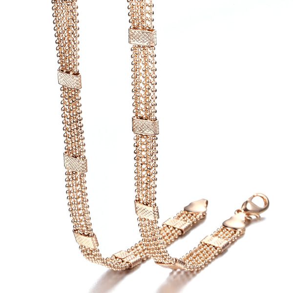 

wedding rose cn25 для ожерелья партии золота trendsmax заполненный женщин способа шарика подарков звеньевой цепи девушки ювелирных изделий 8, Silver