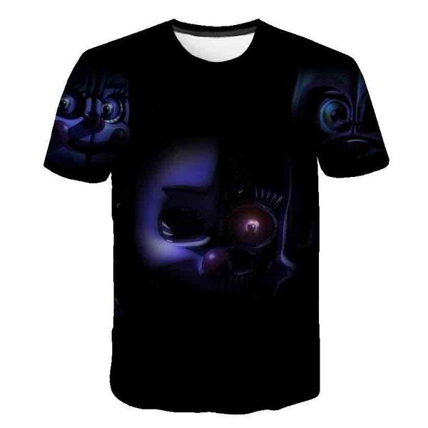 

fnaf new dolls games five nights at freddy's summer anime boys girl clothing 3d print shirts humor graphic hippie men clothing