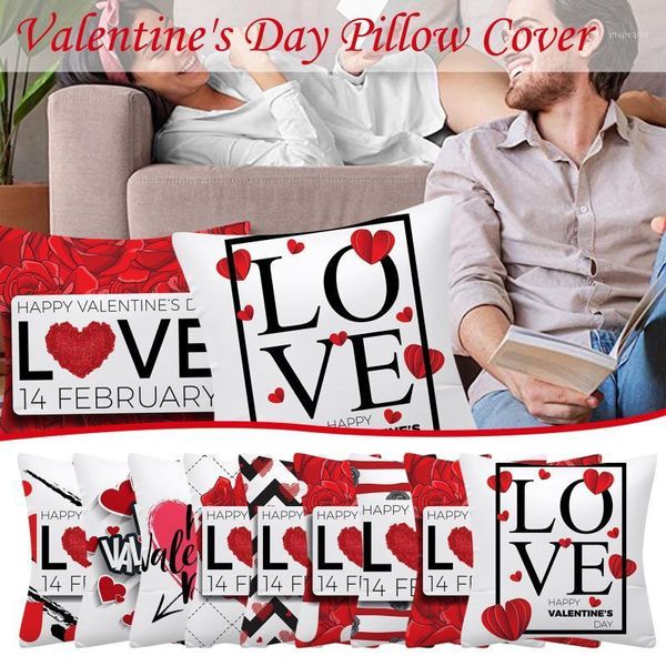 

cushion/decorative pillow valentine day case sofa throw cushion cover home decor valentine's decorative pillowcase for house decor1