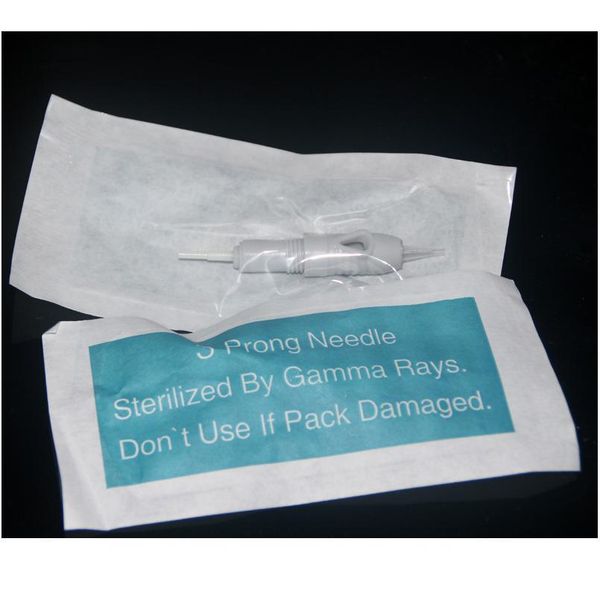 

100pcs sterilized 8mm permanent makeup cartridge tattoo needle professional for eyebrow tattooing 100 qylhea