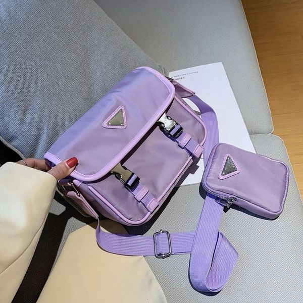 

сумка 2020 trend плеча женщин crossbody сумки нейлон сумки и кошельки повелительниц способа tote sac с мини карманные