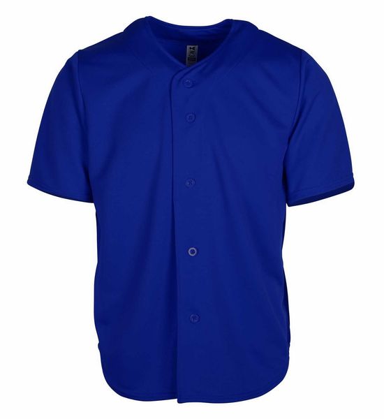 

454156454 blank custom baseball jersey men women size s-3xl white button down pullover, Blue;black