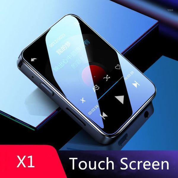

benjie x1 portable 1.8 inch mp3 player student touch screen bluetooth mp3 music player support fm radio video1
