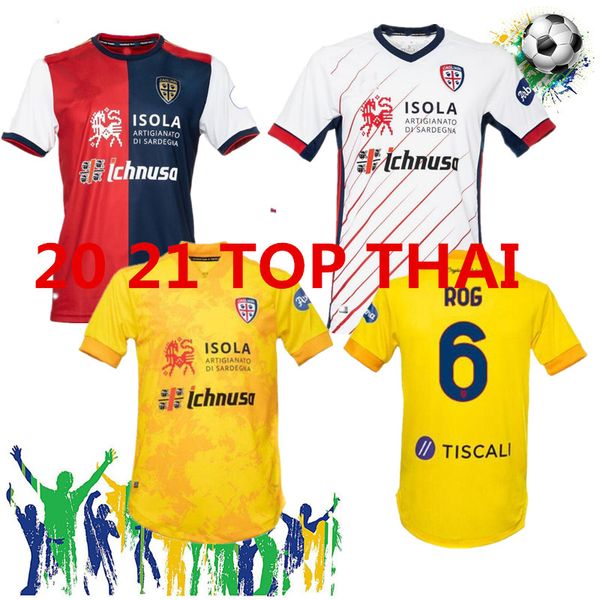 

cagliari calcio soccer jerseys home away third joao pedro nainggolan pavoletti 2020 2021 nandez pellegrini maglie da football shirt thailand, Black;yellow