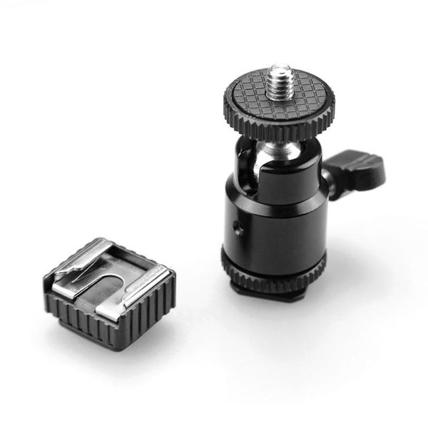 

tripod heads lcd monitor adapter with shoe cold base 1/4 inch female hole