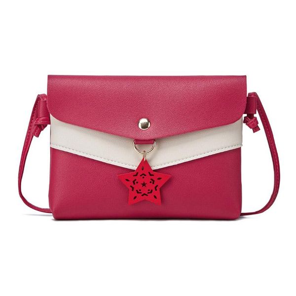 

fashion sweet women shoulder bag ladies' pu leather handbag star phone pouch girl casual messenger crossbody bags bolsos mujer