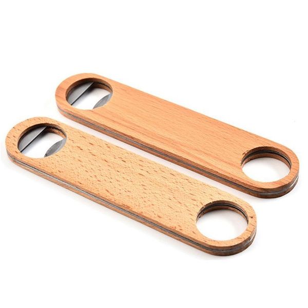 

custom wood handle bottle openers bar blade beer bottle opener vintage wooden handle stainless steel bartender bottle opener dbc