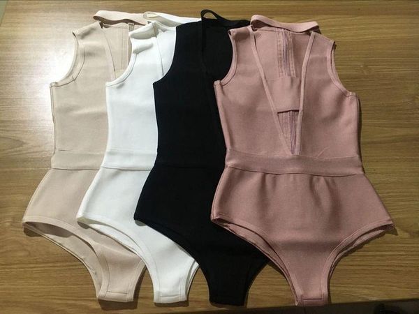 

fashion inside women's 2020 new bandage black beige khaki white four-piece jumpsuit wholesale retail hl, Black;white