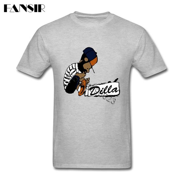 

sport men t-shirt funny white short sleeve custom shirts men boy j dilla today in hip hop history guys clothing