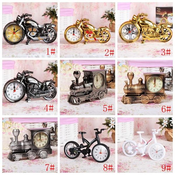 

creative motorcycle alarm clock cool motorcycle alarm clock retro clocks gift fashion personality home placement decoration vt0923