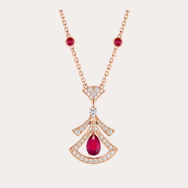 

bgari necklaces jewelry set inlaid with natural gemstones 18k gold plated highest counter quality jewelry necklace luxury designer 5a offici, Silver