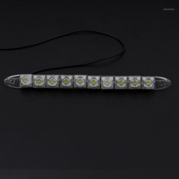 

long lasting life & low power consumption 10 leds universal luxury silicone gel daytime running lights1