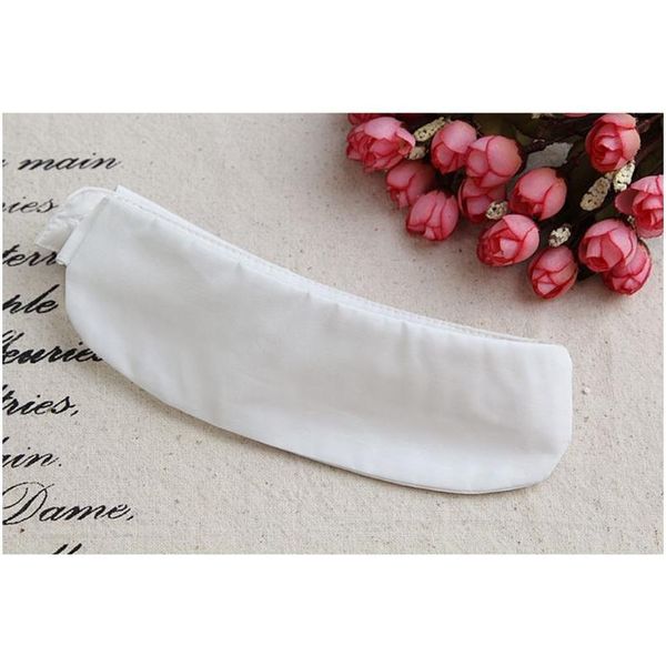 

classic collar shirt fake collar tie vintage detachable collar false lapel blouse women/men clothes acc qylwnz, White