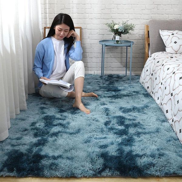 

carpets bedroom carpet living room coffee table plush thickened home rug sofa mat bedside girl encryption rug1